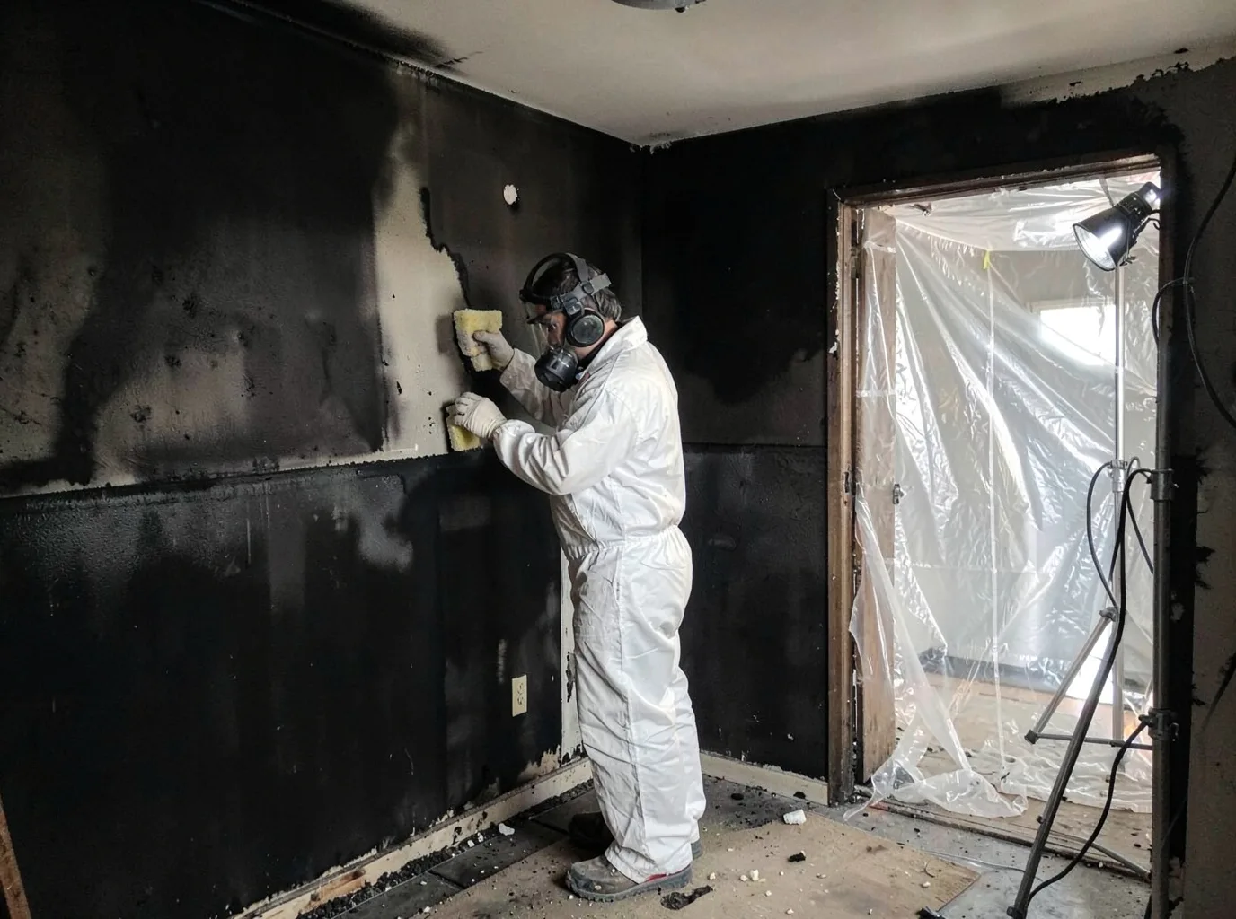 Fire Damage Restoration company in Sproul, PA